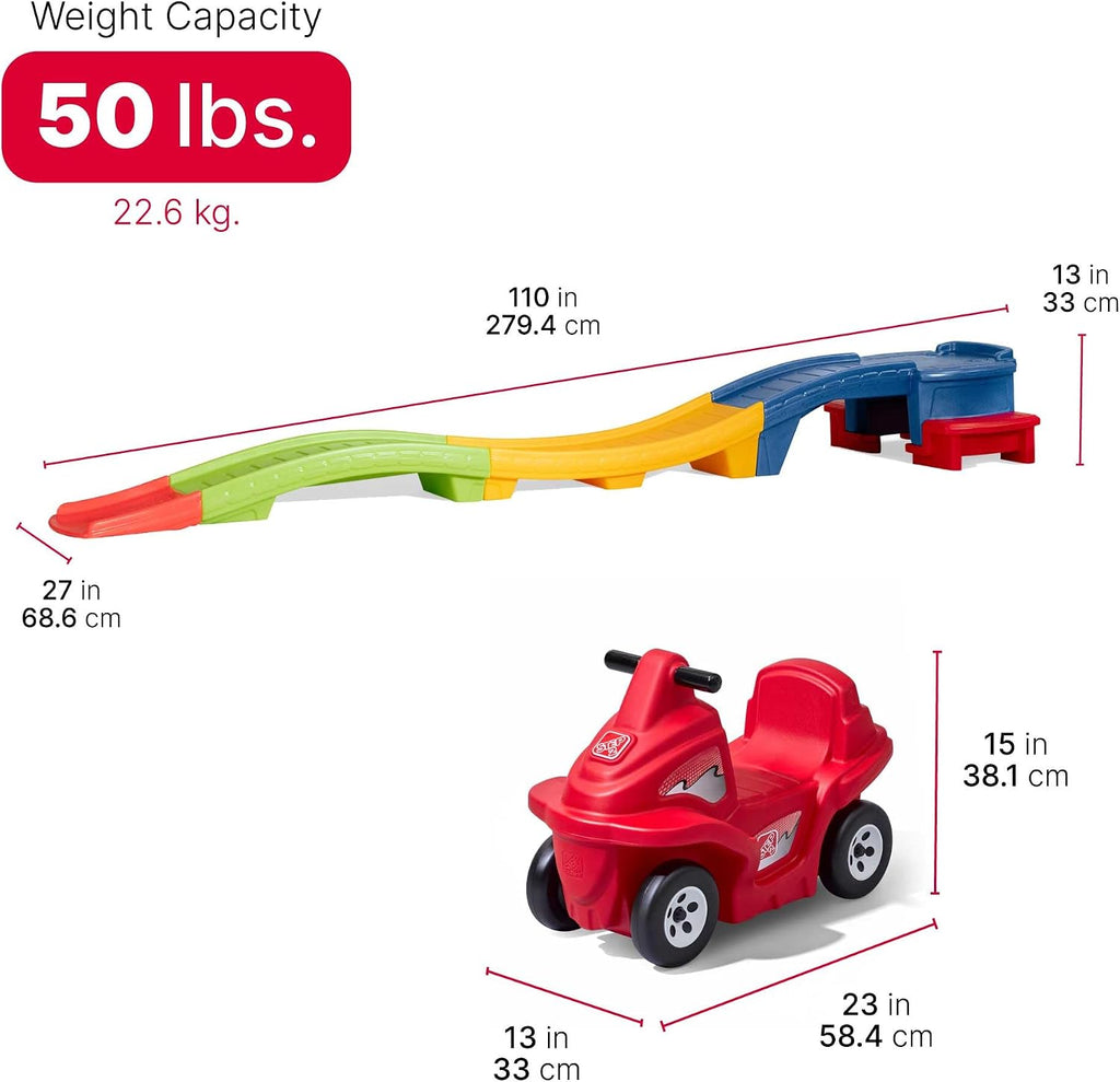 Up & Down Roller Coaster Kids Ride Toy